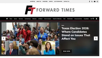 Screenshot of Forward Times