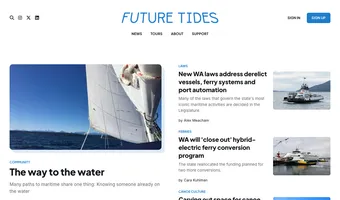 Screenshot of Future Tides
