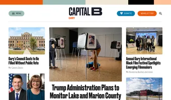 Screenshot of Capital B Gary