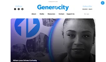 Screenshot of Generocity