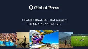 Screenshot of Global Press Journal