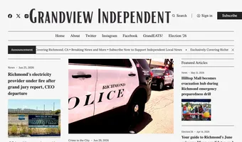 Screenshot of Grandview Independent