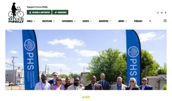 Screenshot of Green Philly