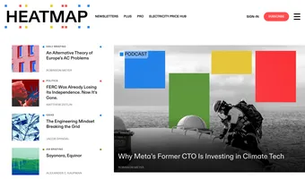 Screenshot of Heatmap News