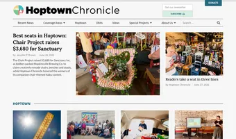 Screenshot of Hoptown Chronicle