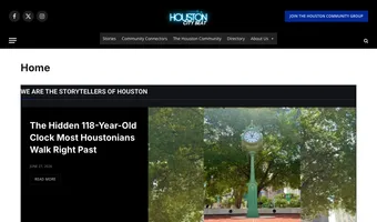 Screenshot of Houston City Beat