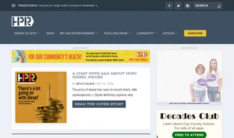 Screenshot of High Plains Reader
