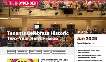Screenshot of The Indypendent