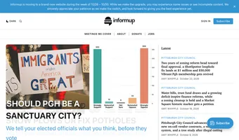 Screenshot of Informup