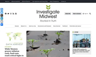 Screenshot of Investigate Midwest
