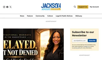Screenshot of Jackson Advocate