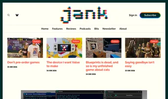 Screenshot of Jank