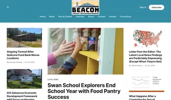 Screenshot of The Jefferson County Beacon