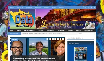 Screenshot of Data News Weekly