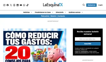 Screenshot of La Esquina TX