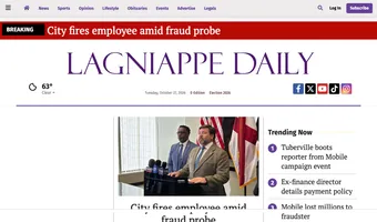 Screenshot of Lagniappe