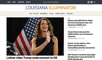 Screenshot of Louisiana Illuminator