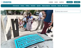 Screenshot of La Marea