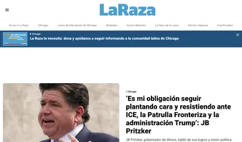 Screenshot of La Raza