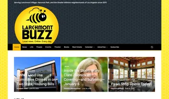 Screenshot of Larchmont Buzz