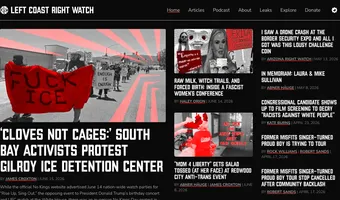 Screenshot of Left Coast Right Watch