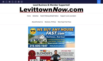 Screenshot of LevittownNow.com