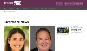 Screenshot of Livermore Vine