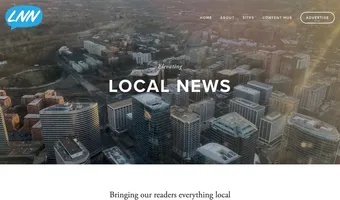 Screenshot of Local News Now