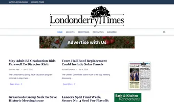 Screenshot of The Londonderry Times