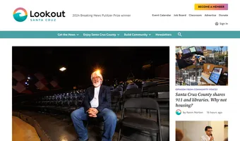 Screenshot of Lookout Santa Cruz