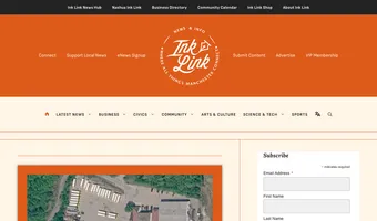 Screenshot of Manchester Ink Link
