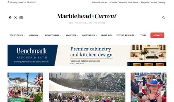 Screenshot of Marblehead Current