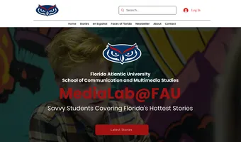 Screenshot of MediaLab@FAU