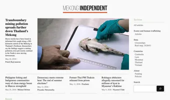 Screenshot of Mekong Independent