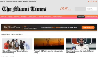 Screenshot of The Miami Times