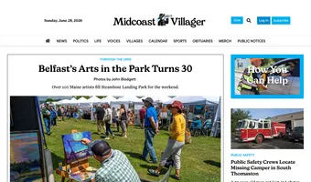 Screenshot of Midcoast Villager