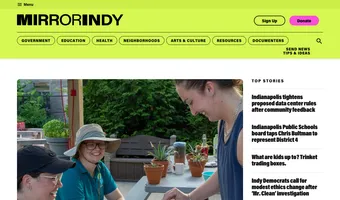 Screenshot of Mirror Indy