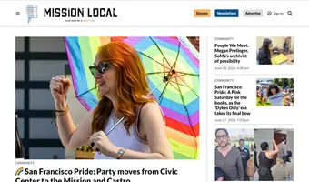 Screenshot of Mission Local