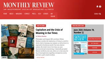 Screenshot of Monthly Review