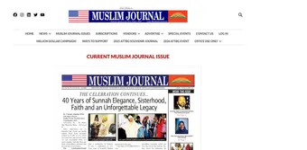 Screenshot of Muslim Journal