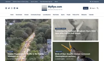 Screenshot of MyRye.com