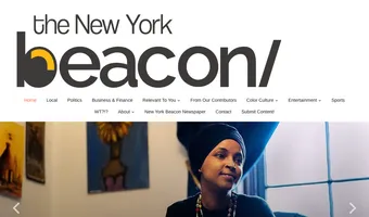 Screenshot of The New York Beacon