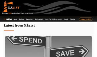 Screenshot of NJ21st