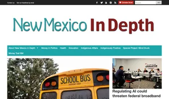 Screenshot of New Mexico In Depth
