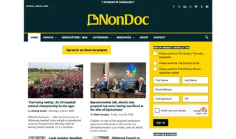 Screenshot of NonDoc
