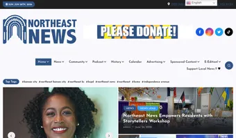 Screenshot of Northeast News KC