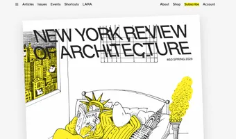 Screenshot of New York Review of Architecture