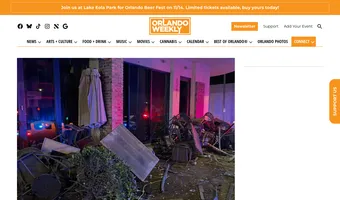 Screenshot of Orlando Weekly