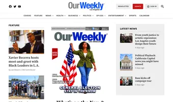 Screenshot of Our Weekly