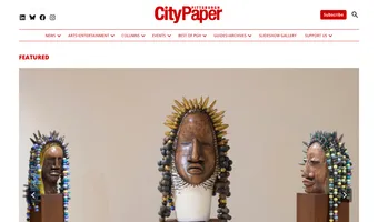 Screenshot of Pittsburgh City Paper
